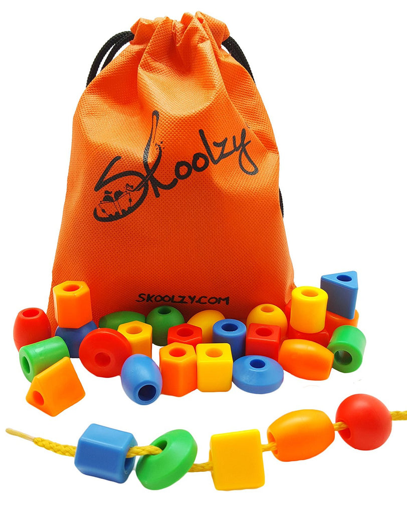Lacing & Stringing Bead Set for ToddlersSK-001