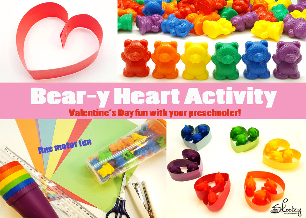 A Beary Happy Valentine's Day Fine Motor Activity