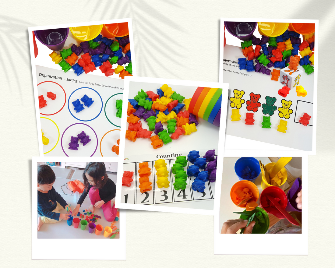 Creative Ways to Learn Using Counting Bears