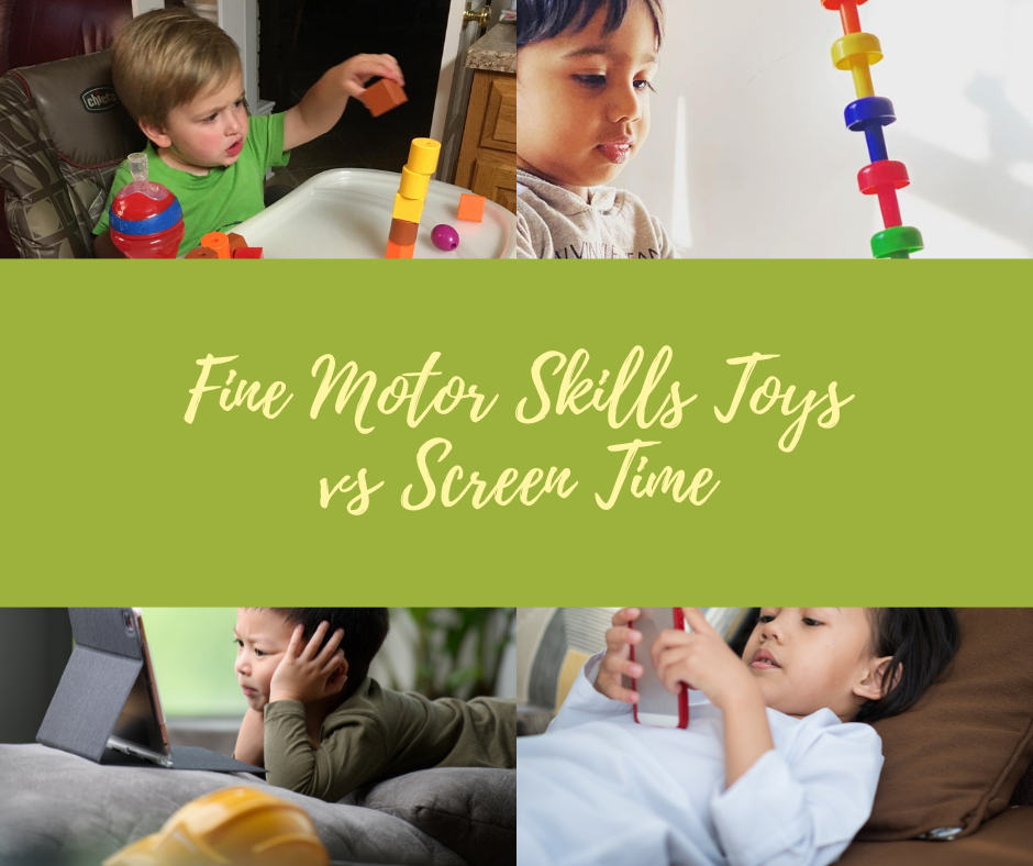 Fine Motor Skills Toys vs Screen Time: Finding the Balance