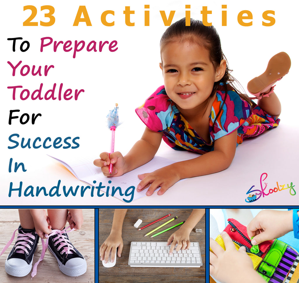 23 Activities to Prepare Your Toddler for Success in Handwriting