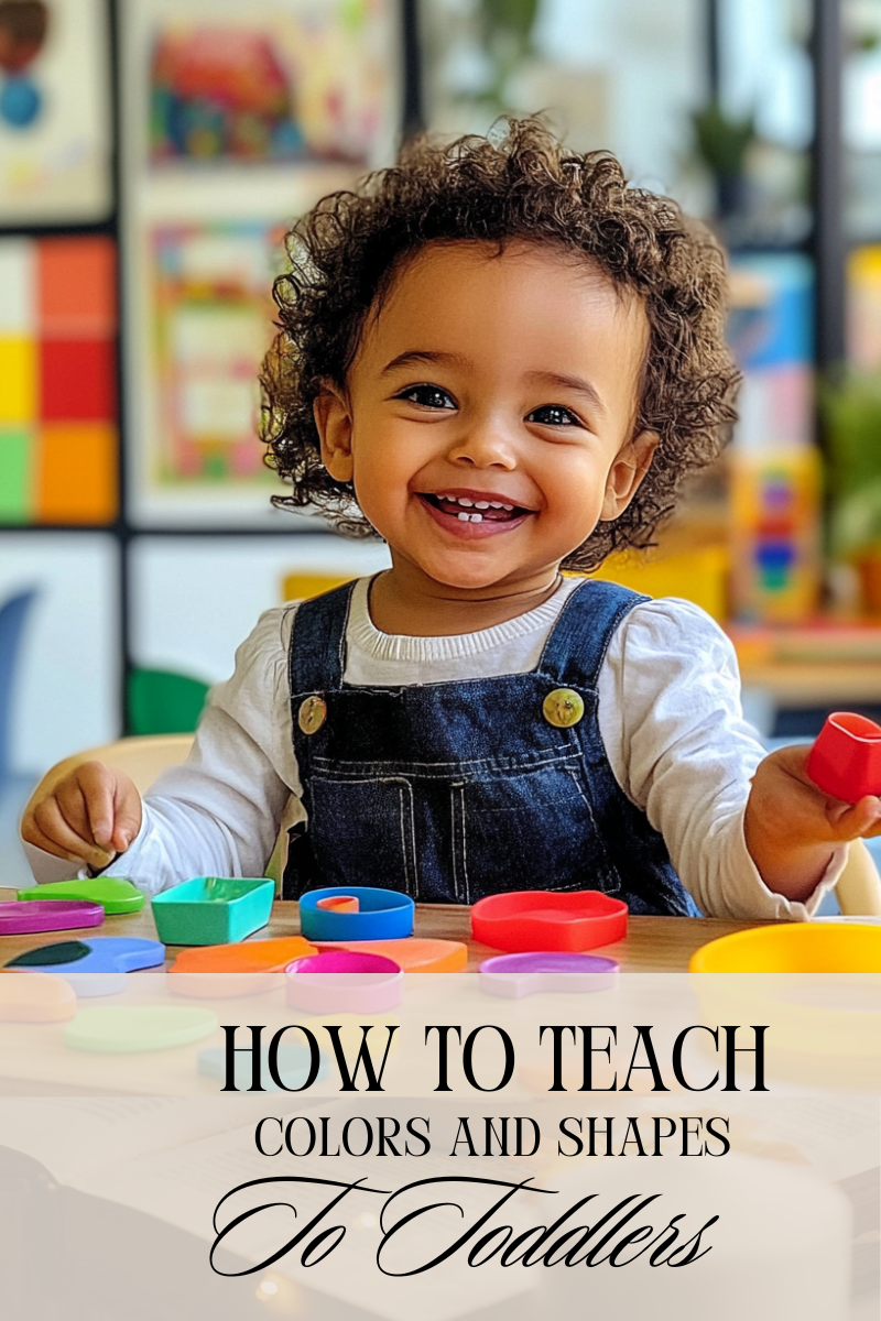 teaching colors to toddler