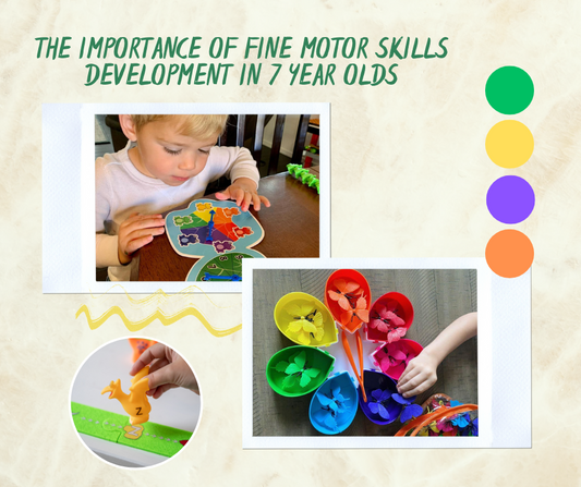 The Importance of Fine Motor Skills Development in 7-year-olds