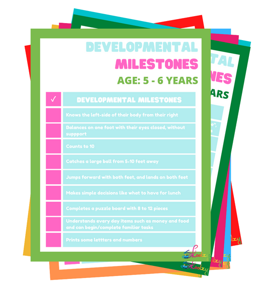 Developmental Milestones Checklist