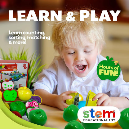 Counting Toddler Games - STEM Apple Factory Learning Toys