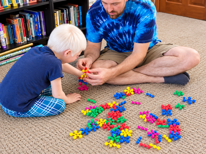 Star Flex Creative Connecting Construction Kit for Kids by Skoolzy