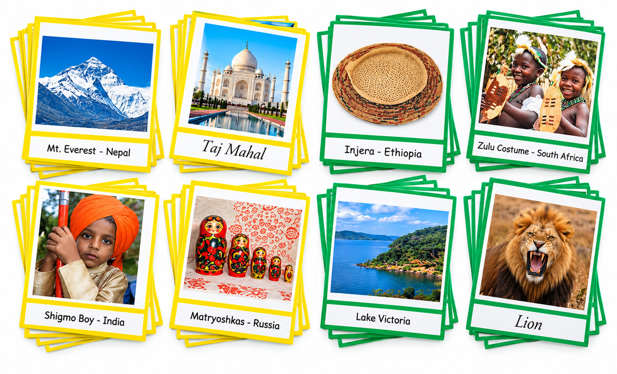 Montessori Toys for 1- 3 -5 Year Olds -  World Continents CD<p><font><small><b>SK-101</small>