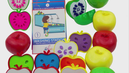 Counting Toddler Games - STEM Apple Factory Learning Toys