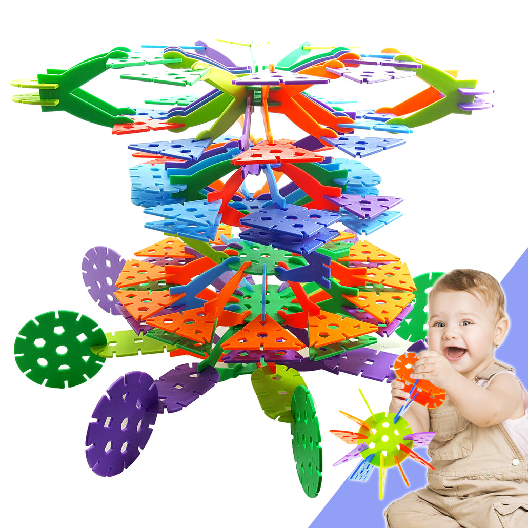 Jumbo Create O Flakes - Creative Brain Building Toy<p><font><small><b>SK-035</small>