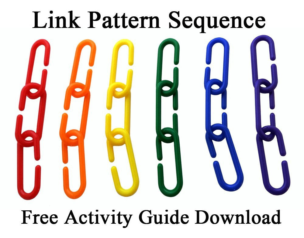 120 Rainbow Math Links With Tote, Math Linking Toys for Toddlers – Skoolzy