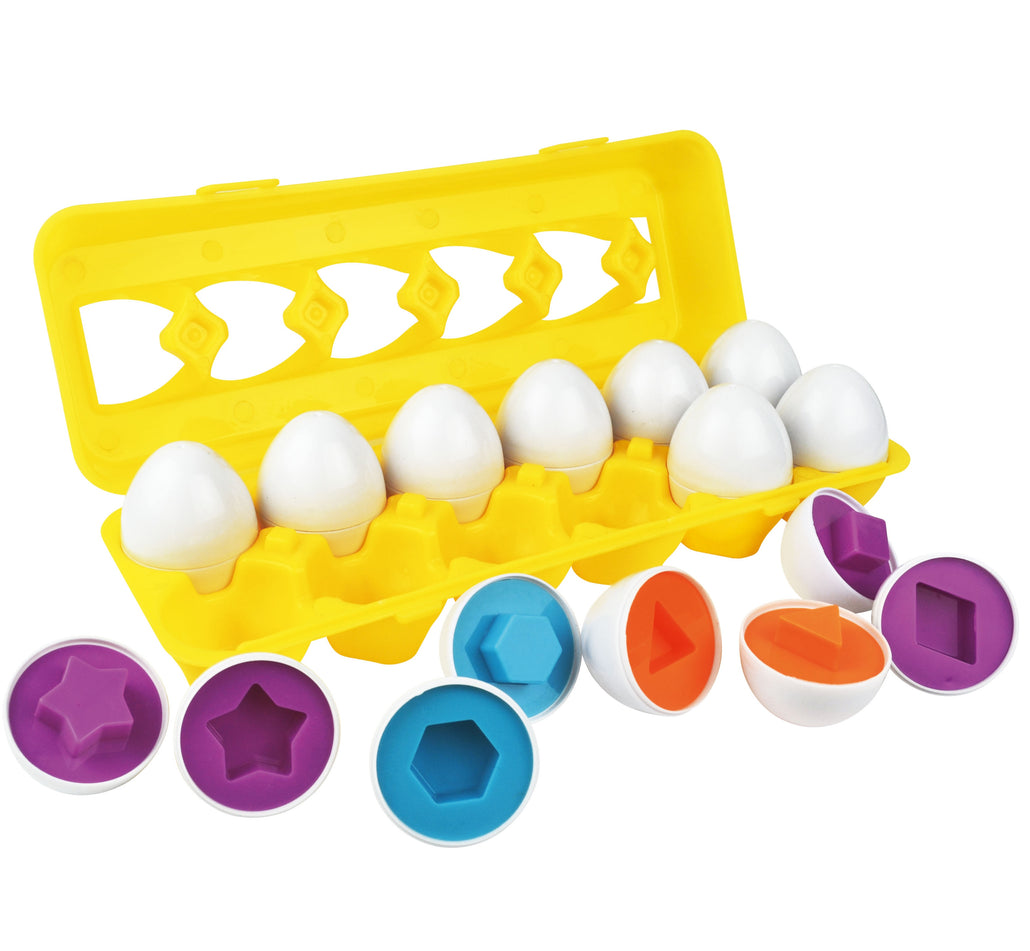 Skoolzy Toddler Toy Eggs - Shapes Puzzles for 2 3 Year olds<p><font><small><b>SK-062</small>