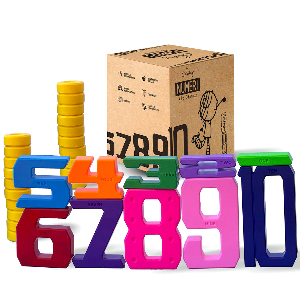 Number Blocks Toddler Toys, Preschool Learning Activities Stem Toys <p><font><small>SK-076</small></font></p>